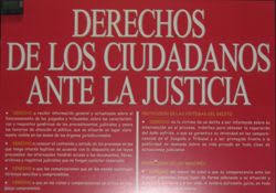 Resultado de imagen de fotos de la Carta de los ciudadanos ante la justicia
